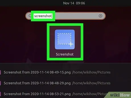 Siv Screenshot hauv Linux Kauj Ruam 4