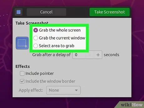 Siv Screenshot hauv Linux Kauj Ruam 5