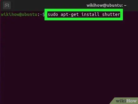 Siv Screenshot hauv Linux Kauj Ruam 19