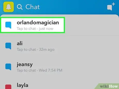 Snapchat-gesprekken opslaan Stap 8