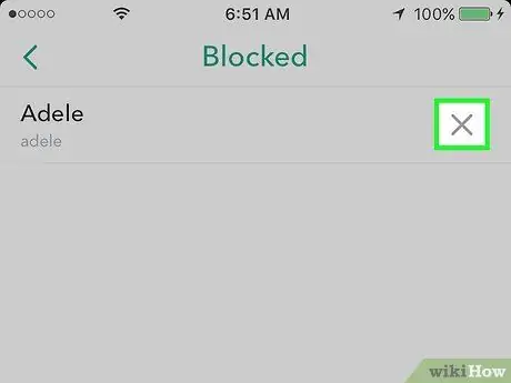 Արգելափակել ինչ -որ մեկին Snapchat- ում Քայլ 5