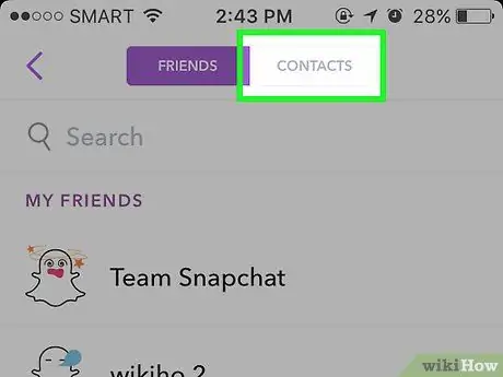 ابحث عن أشخاص على Snapchat الخطوة 4