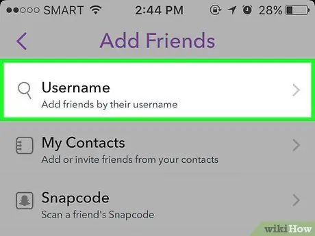 Temukan Orang di Snapchat Langkah 11