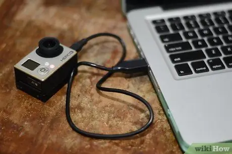 Conecte una Gopro a una computadora Paso 3