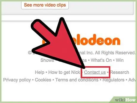 اتصل بـ Nickelodeon الخطوة 2