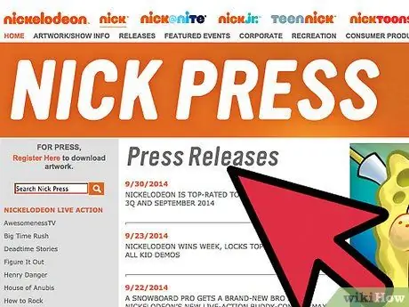 Hubungi Nickelodeon Langkah 4