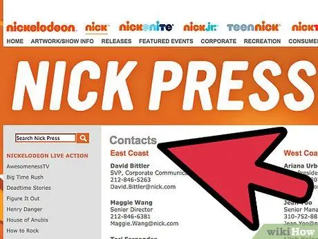 Kontaktiere Nickelodeon Schritt 5