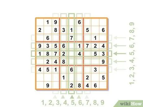 Sudoku 02 қадамын шешіңіз