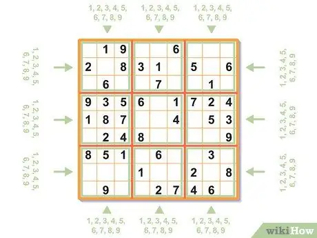 Sudoku 03 қадамын шешіңіз