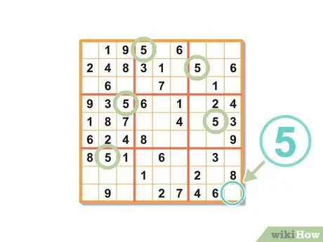 Riješite Sudoku Korak 09