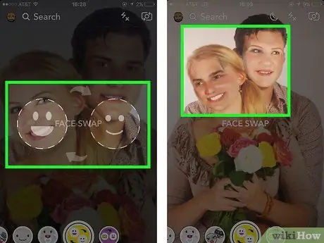 Holen Sie sich Effekte auf Snapchat Schritt 24