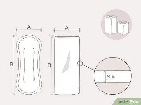 Make a Substitute Sanitary Pad Step 1