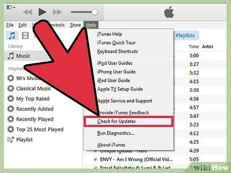 Kemas kini iTunes Langkah 5 secara manual