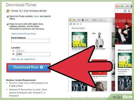 Atualizar manualmente a etapa 8 do iTunes