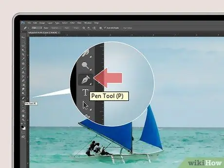 Lukis Garisan Melengkung di Photoshop Langkah 2