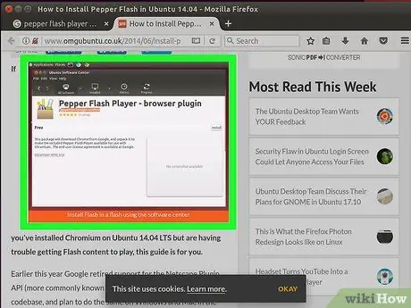 Instal Flash Player di Ubuntu Langkah 6