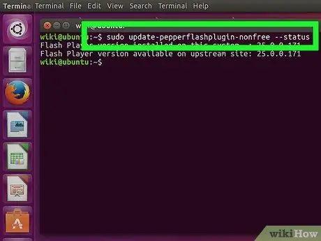 Flash Player -ni Ubuntu -ga o'rnatish 11 -qadam