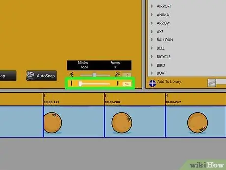 Crear una animación de stop motion Paso 9