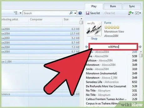 احفظ قائمة قابلة للطباعة من أغانيك في Windows Media Player الخطوة 7