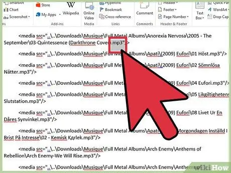 Simpan Senarai Lagu Anda yang Dapat Dicetak di Windows Media Player Langkah 22