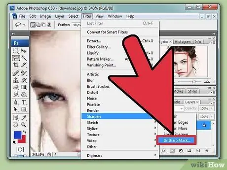 Faceți Eyes Pop în Photoshop Pasul 4