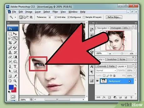 ደረጃ 6 በ Photoshop ውስጥ ዓይኖችን ብቅ ያድርጉ