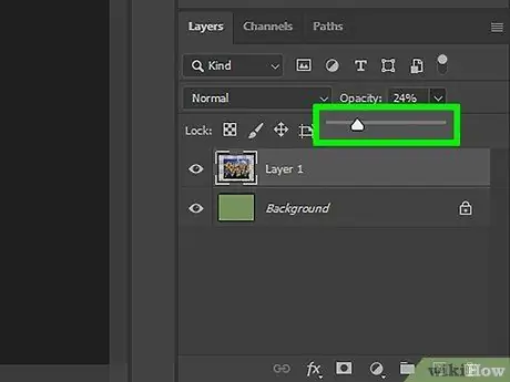 Tambahkan Ketelusan dalam Photoshop Langkah 7