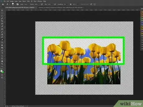 Agregar transparencia en Photoshop Paso 17