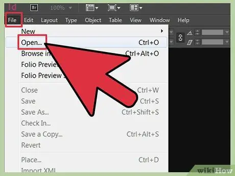 Sejajarkan dalam Langkah InDesign 4