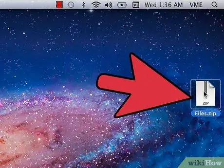 Csomagolja ki a. Zip fájlt Mac számítógépen 2. lépés