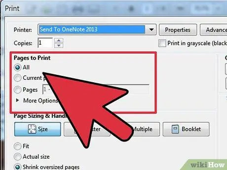 Cetak Pelbagai Halaman Setiap Helaian dalam Adobe Reader Langkah 3