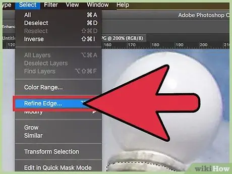 Photoshop CS6 istifadə edərək bir görüntünün arxa planını silin 3 -cü addım