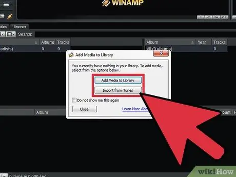 Tambahkan Karya Seni Album ke Fail Media Menggunakan Winamp Langkah 4