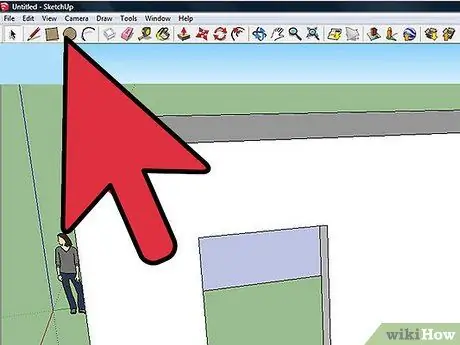 SketchUp дээр стандарт байшин бий болгох 5 -р алхам