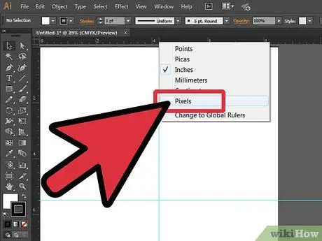 Osztás az Adobe Illustrator programban 1. lépés