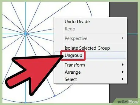 Podijelite u Adobe Illustratoru Korak 7