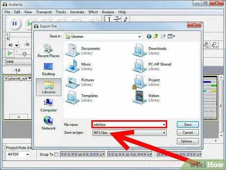 ამოიღეთ არასაჭირო აუდიო Audacity– ით ნაბიჯი 5