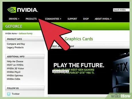 Актуализиране на драйвери на Nvidia Стъпка 2