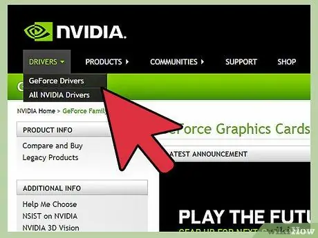 Актуализиране на драйвери на Nvidia Стъпка 3