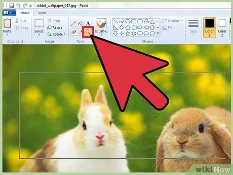 Utilitzeu Microsoft Paint al Windows 7