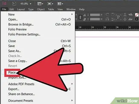 הוסף תמונות בשלב InDesign שלב 3