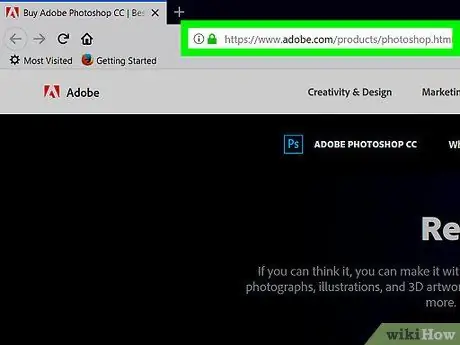 Получите Photoshop бесплатно, шаг 1