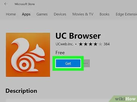 Tải xuống Video YouTube trong UC Browser cho PC Bước 1