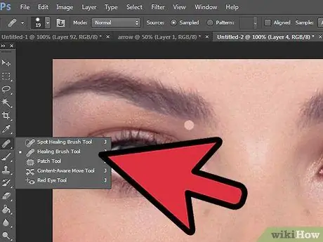 Labojiet degunu programmā Adobe Photoshop