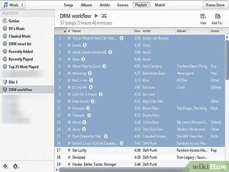 Konverter iTunes -downloadet musik (. M4P) til MP3 Trin 5