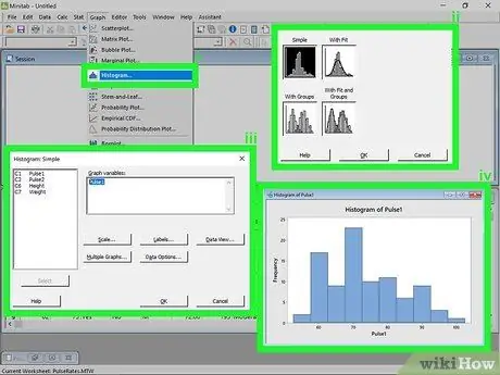 Upotrijebite Minitab Step 10