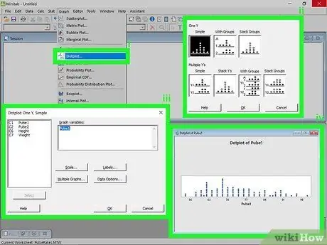 Minitab 11 қадамын қолданыңыз