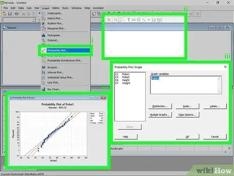 Gunakan Minitab Langkah 13