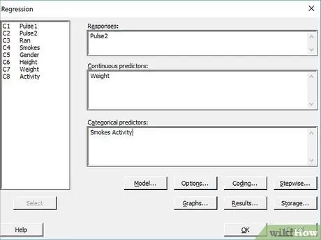 Minitab Addım 19 istifadə edin