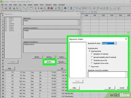 Gunakan Minitab Langkah 20